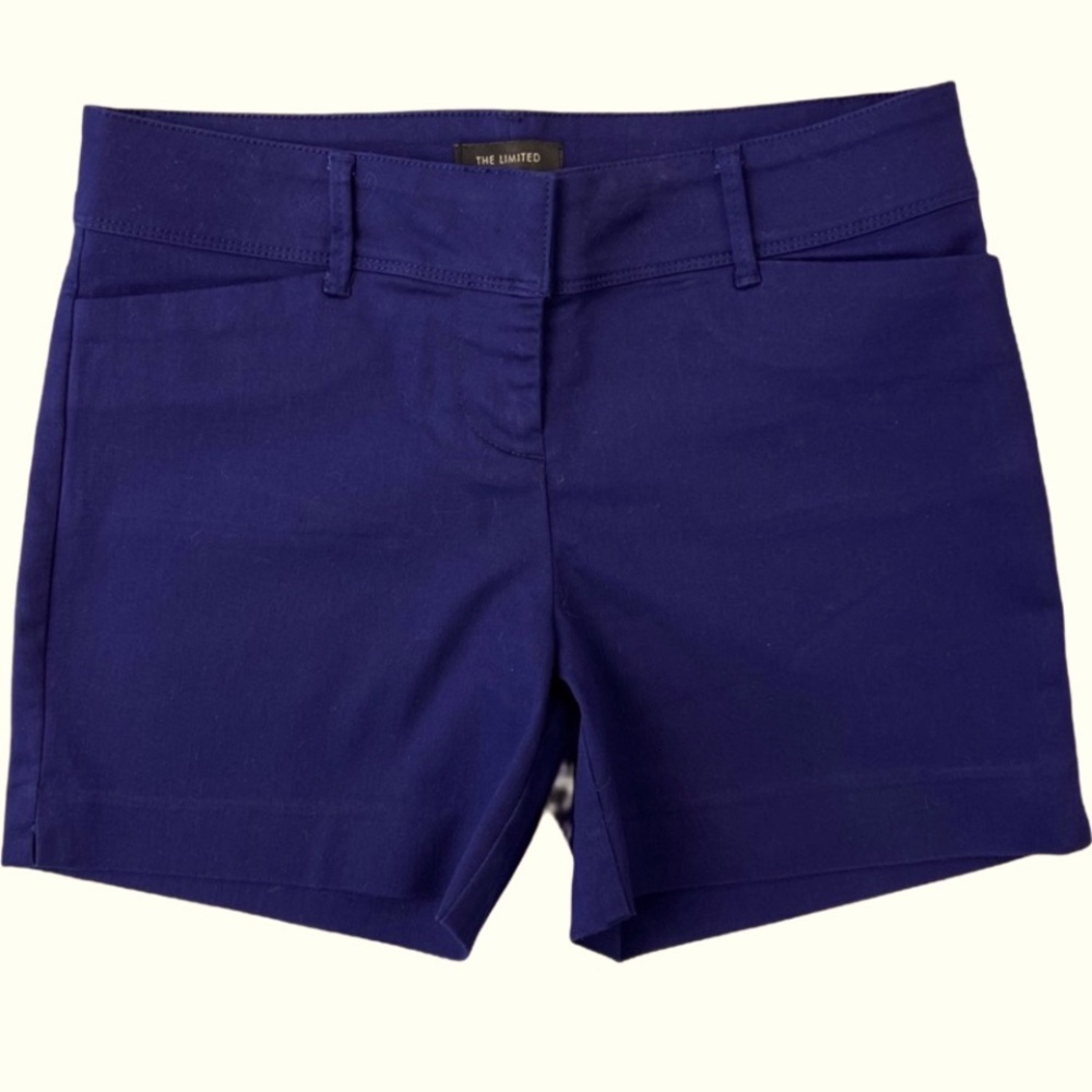 The Limited Tailored Blue Shorts Size 8